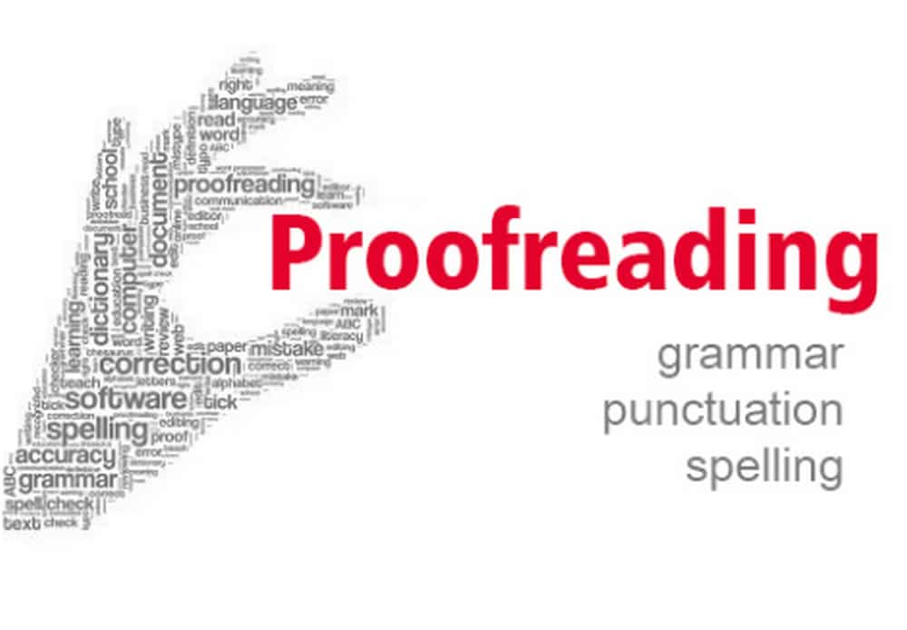 Editing & Proofreading